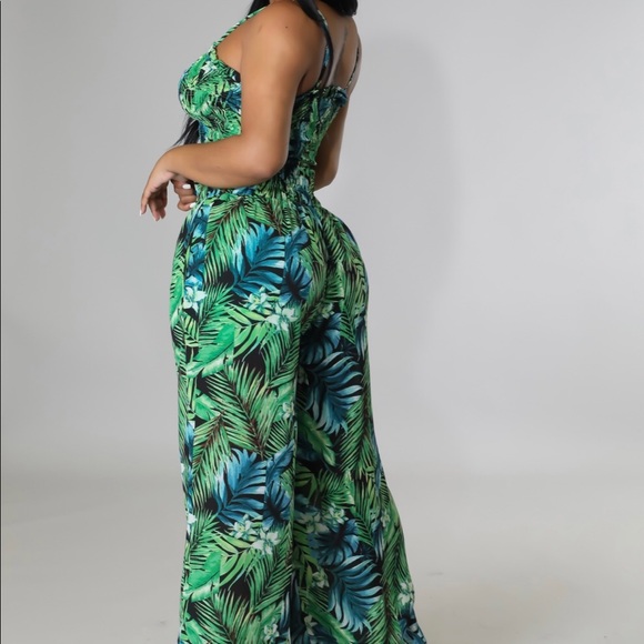 Jumpsuit two piece pants set - Picture 5 of 8